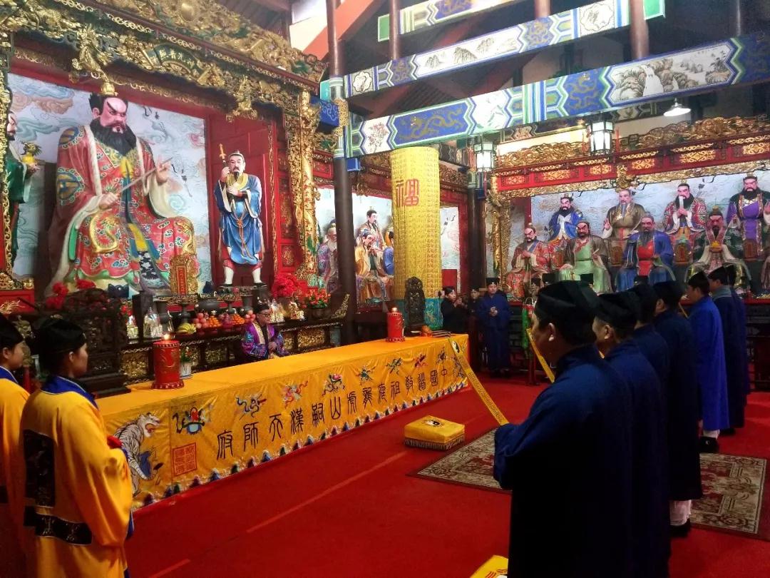 道教祖庭天师府举行丁酉年内地升授箓活动